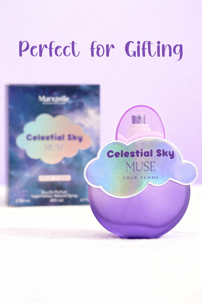 CELESTIAL SKY MUSE SPRAY PERFUME EAU DE PARFUM FOR WOMEN - 80ML/2.7FL.OZ. - Riah Fashion