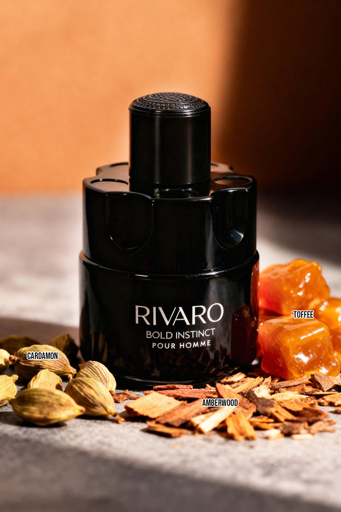 RIVARO BOLD INSTINCT SPRAY PERFUME EAU DE PARFUM FOR MEN - 100ML/3.4FL.OZ. - Riah Fashion