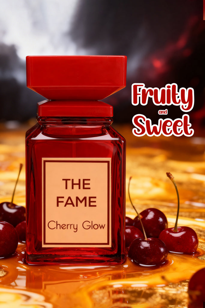 THE FAME CHERRY GLOW SPRAY PERFUME EAU DE PARFUM FOR MEN AND WOMEN - 100ML/3.4FL.OZ.