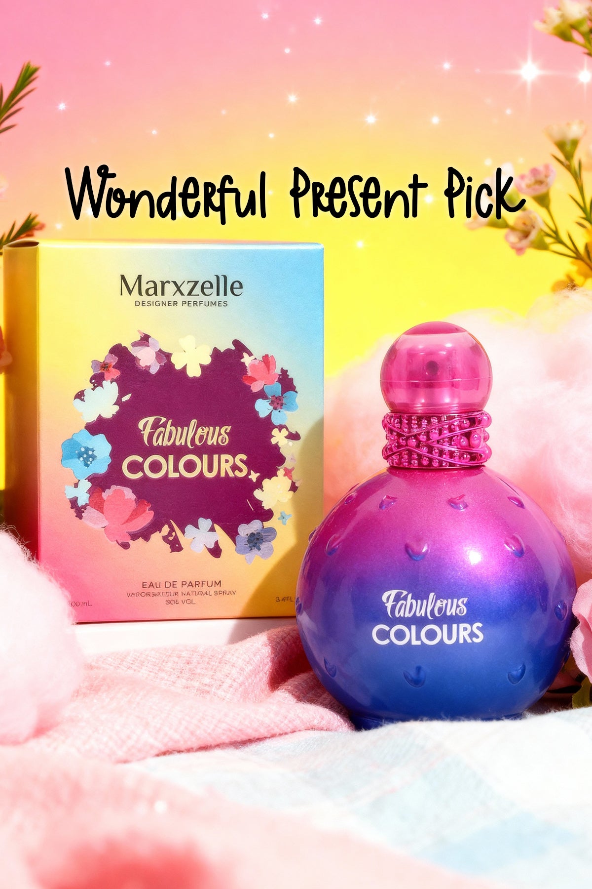 FABULOUS COLOURS SPRAY PERFUME EAU DE PARFUM FOR WOMEN - 100ML/3.4FL.O ...