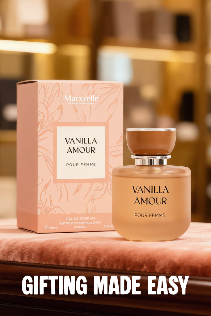 VANILLA AMOUR POUR FEMME SPRAY PERFUME EAU DE PARFUM FOR WOMEN - 100ML/3.4FL.OZ
