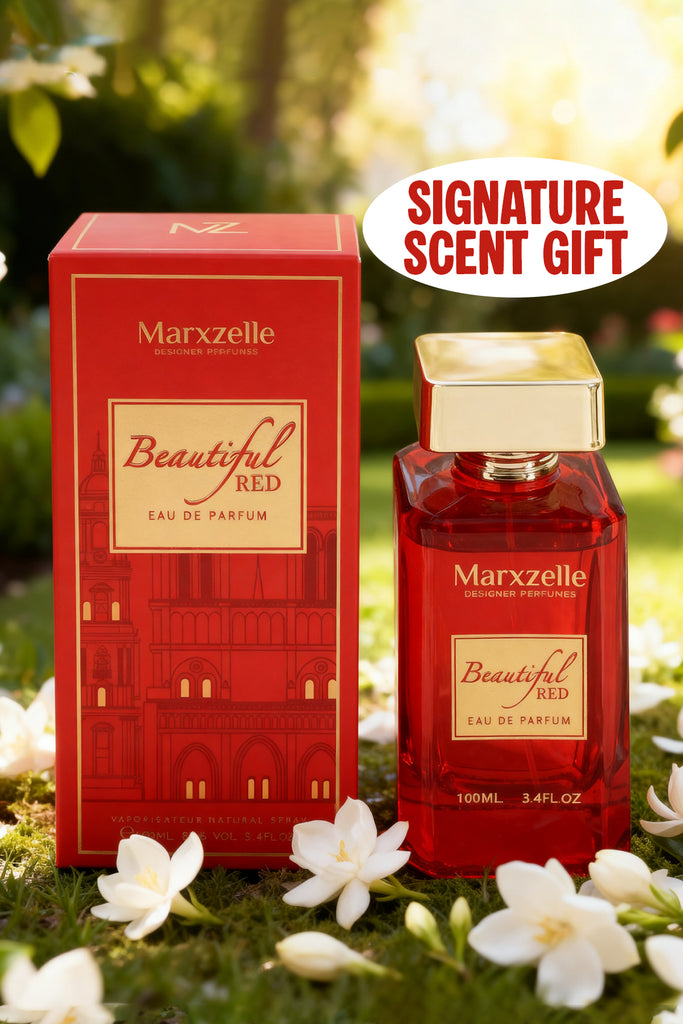 BEAUTIFUL RED SPRAY PERFUME EAU DE PARFUM FOR MEN AND WOMEN - 100ML/3.4FL.OZ.