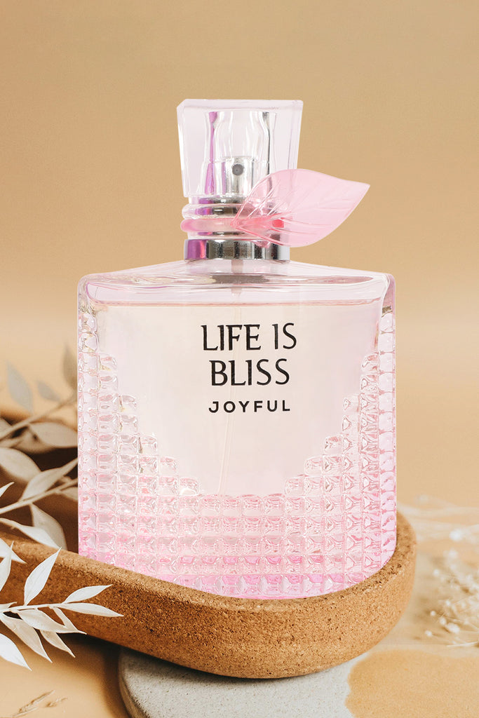 LIFE IS BLISS JOYFUL SPRAY PERFUME EAU DE PARFUM FOR WOMEN - 100ML/3.4FL.OZ. - Riah Fashion