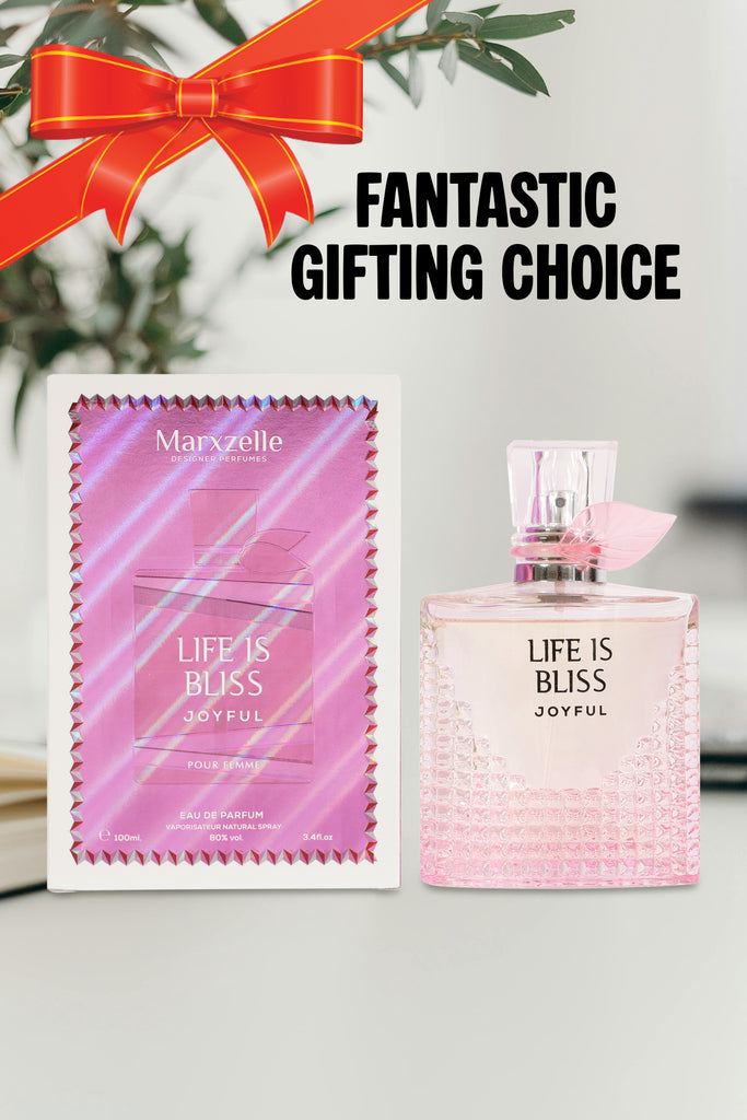 LIFE IS BLISS JOYFUL SPRAY PERFUME EAU DE PARFUM FOR WOMEN - 100ML/3.4FL.OZ. - Riah Fashion