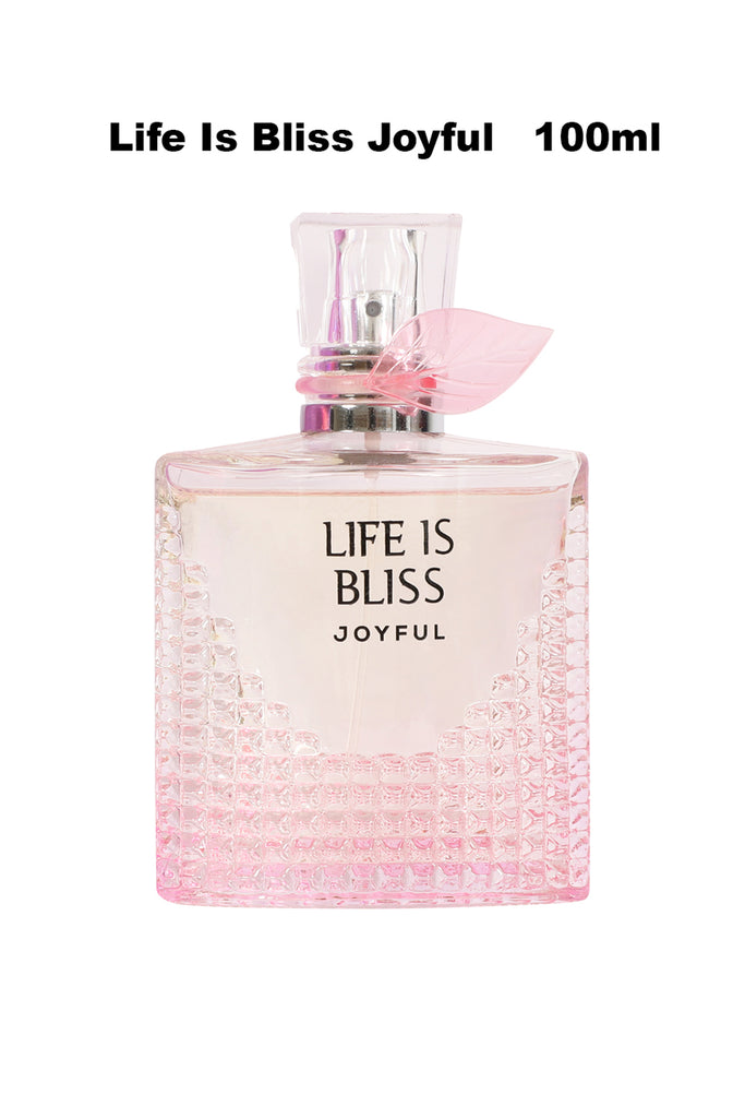LIFE IS BLISS JOYFUL SPRAY PERFUME EAU DE PARFUM FOR WOMEN - 100ML/3.4FL.OZ. - Riah Fashion