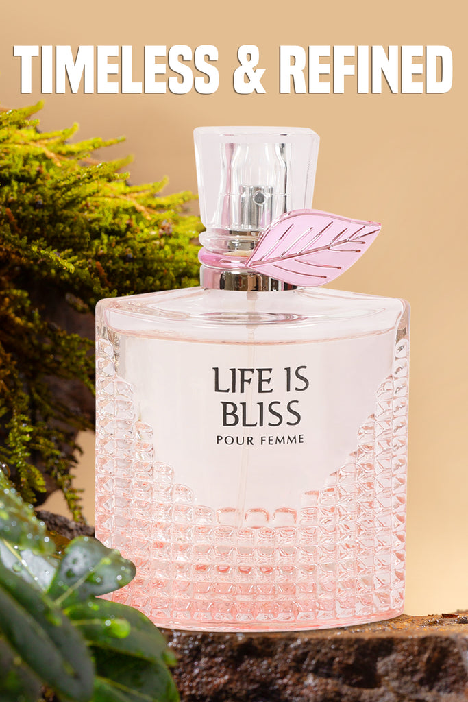 LIFE IS BLISS SPRAY PERFUME EAU DE PARFUM FOR WOMEN - 100ML/3.4FL.OZ. - Riah Fashion