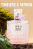 LIFE IS BLISS SPRAY PERFUME EAU DE PARFUM FOR WOMEN - 100ML/3.4FL.OZ. - Riah Fashion