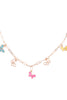 BUTTERFLY STATIONARY DAINTY CHARM NECKLACE