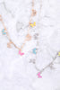 BUTTERFLY STATIONARY DAINTY CHARM NECKLACE