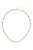 BOLD ROUND RHINESTONE CRYSTAL NECKLACE
