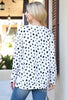 Animal Print Long Sleeve Pullover Top