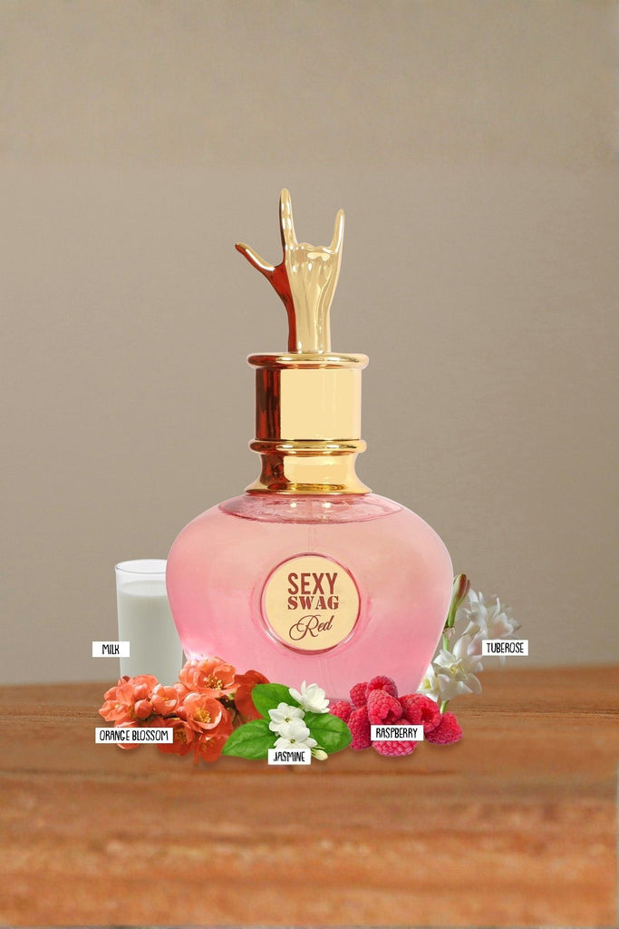 SEXY SWAG RED SPRAY PERFUME EAU DE PARFUM FOR WOMEN - 100ML/3.4FL.OZ. - Riah Fashion