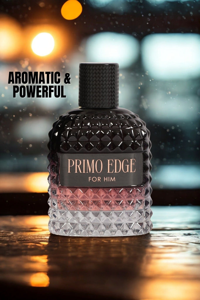 PRIMO EDGE SPRAY PERFUME EAU DE PARFUM FOR MEN - 100ML/3.4FL.OZ. - Riah Fashion