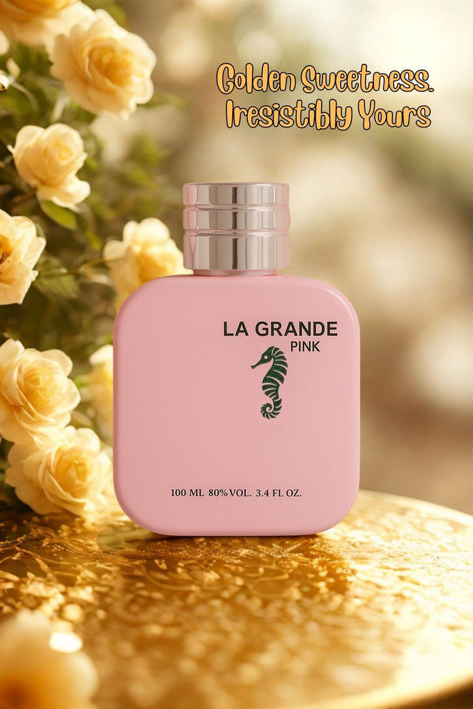 LA GRANDE PINK SPRAY PERFUME EAU DE PARFUM FOR WOMEN - 100ML/3.4 FL.OZ.