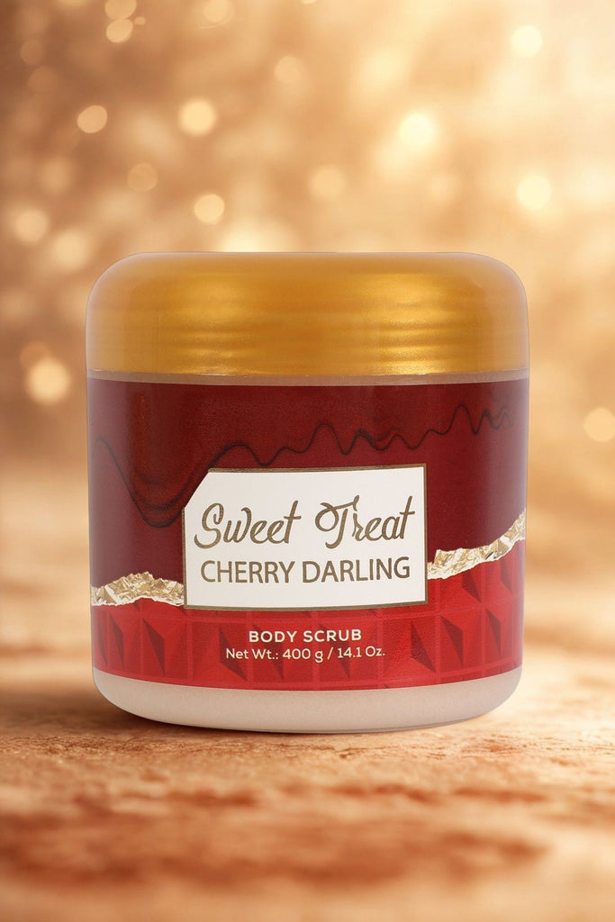 SWEET TREAT CHERRY DARLING BODY SCRUB FOR WOMEN - 400G/14.1 OZ.