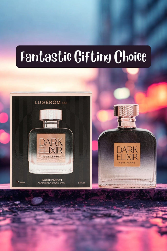 DARK ELIXIR SPRAY PERFUME EAU DE PARFUM FOR WOMEN - 100ML/3.4FL.OZ.