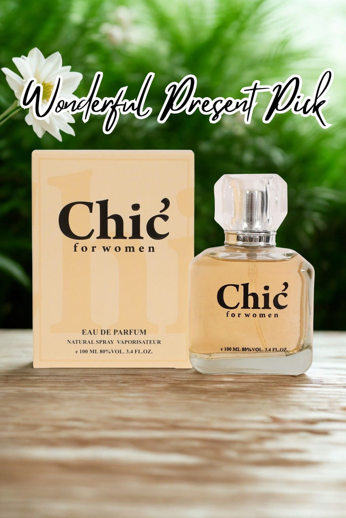 CHIC SPRAY PERFUME EAU DE PARFUM FOR WOMEN - 100ML/3.4 FL.OZ.