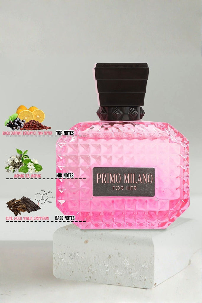 PRIMO MILANO SPRAY PERFUME EAU DE PARFUM FOR WOMEN - 100ML/3.4FL.OZ. - Riah Fashion