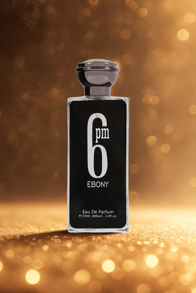 6PM EBONY SPRAY PERFUME EAU DE PARFUM FOR MEN - 100ML/3.4 FL.OZ.