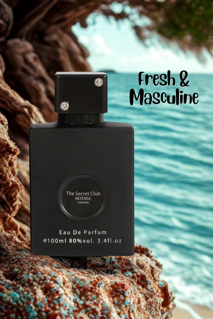 THE SECRET CLUB INTENSE SPRAY PERFUME EAU DE PARFUM FOR MEN - 100ML/3.4FL.OZ. - Riah Fashion