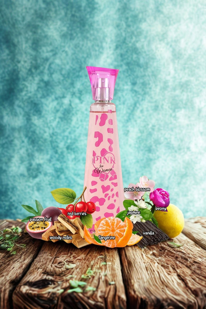 PINK SPRAY PERFUME EAU DE PARFUM FOR WOMEN - 100ML/3.4 FL.OZ.
