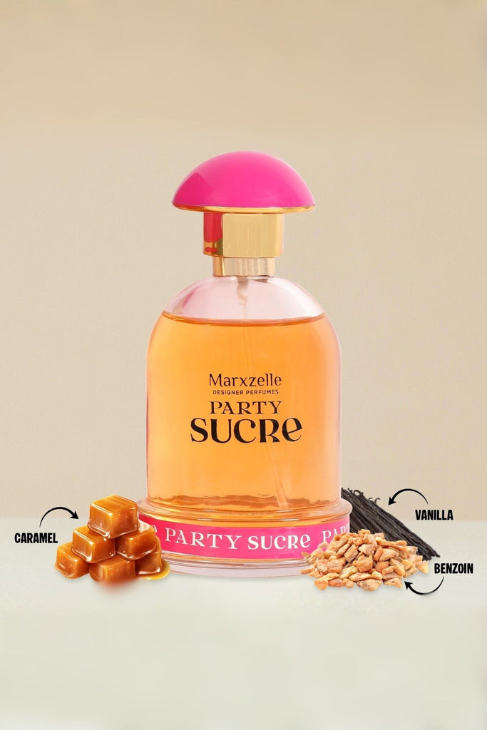 PARTY SUCRE SPRAY PERFUME EAU DE PARFUM FOR WOMEN - 100ML/3.4FL.OZ. - Riah Fashion