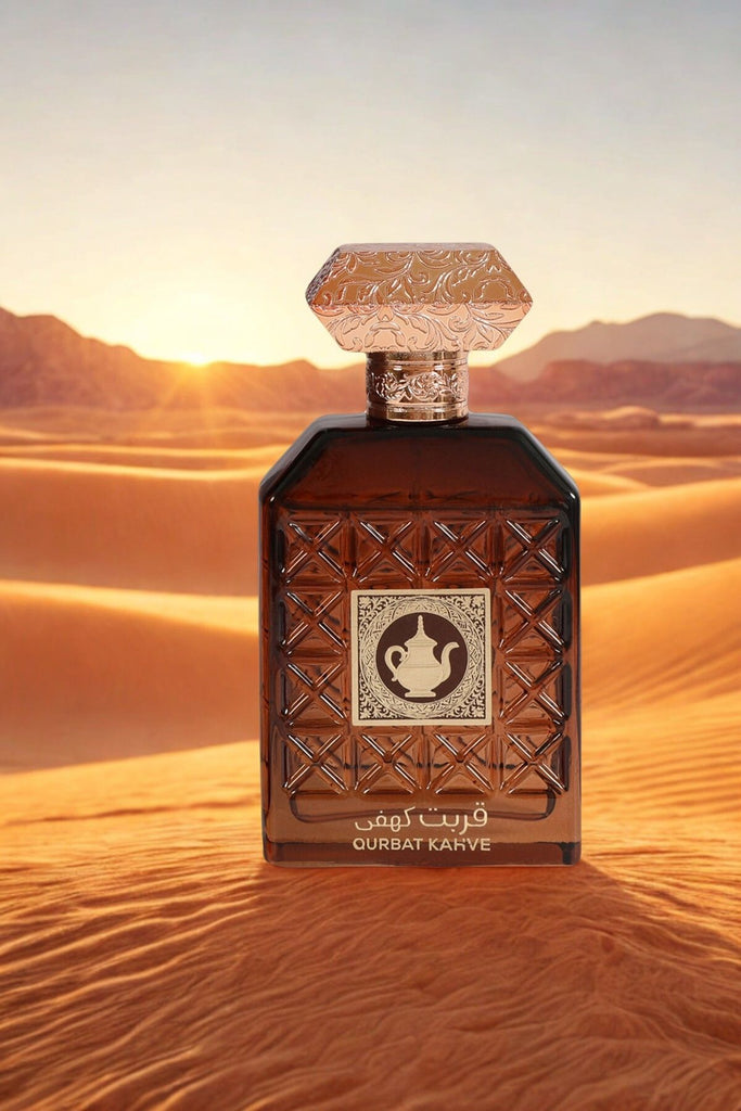 QURBAT KAHVE SPRAY PERFUME EAU DE PARFUM FOR MEN-100ML/3.4FL.OZ.