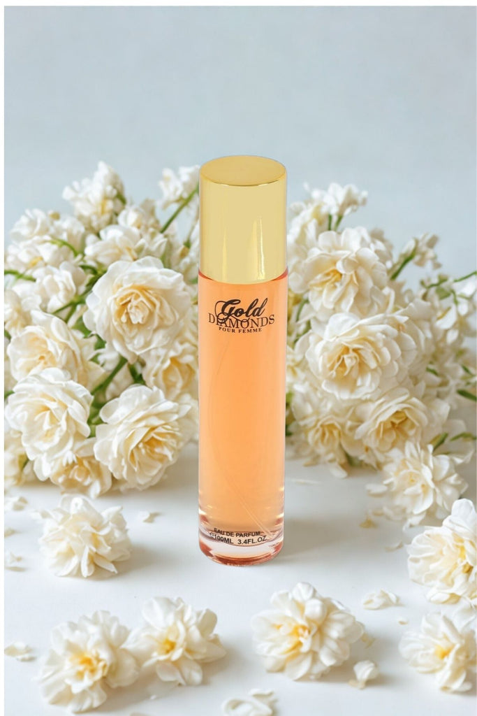 GOLD DIAMOND SPRAY PERFUME EAU DE PARFUM FOR WOMEN - 100ML/3.4 FL.OZ