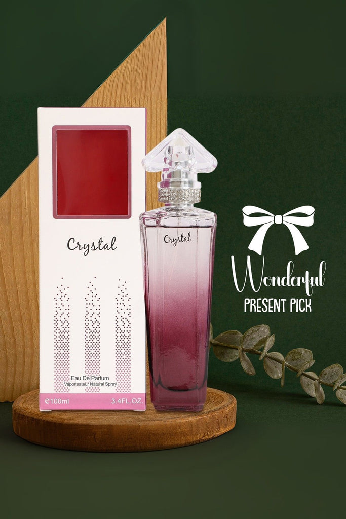 CRYSTAL SPRAY PERFUME EAU DE PARFUM FOR WOMEN - 100ML/3.4 FL.OZ.