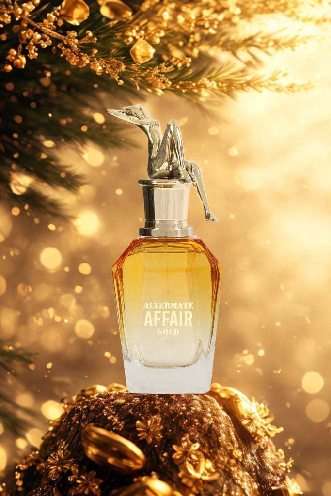 ALTERMATE AFFAIR GOLD SPRAY PERFUME EAU DE PARFUM FOR WOMEN - 100ML/3.4FL.OZ.