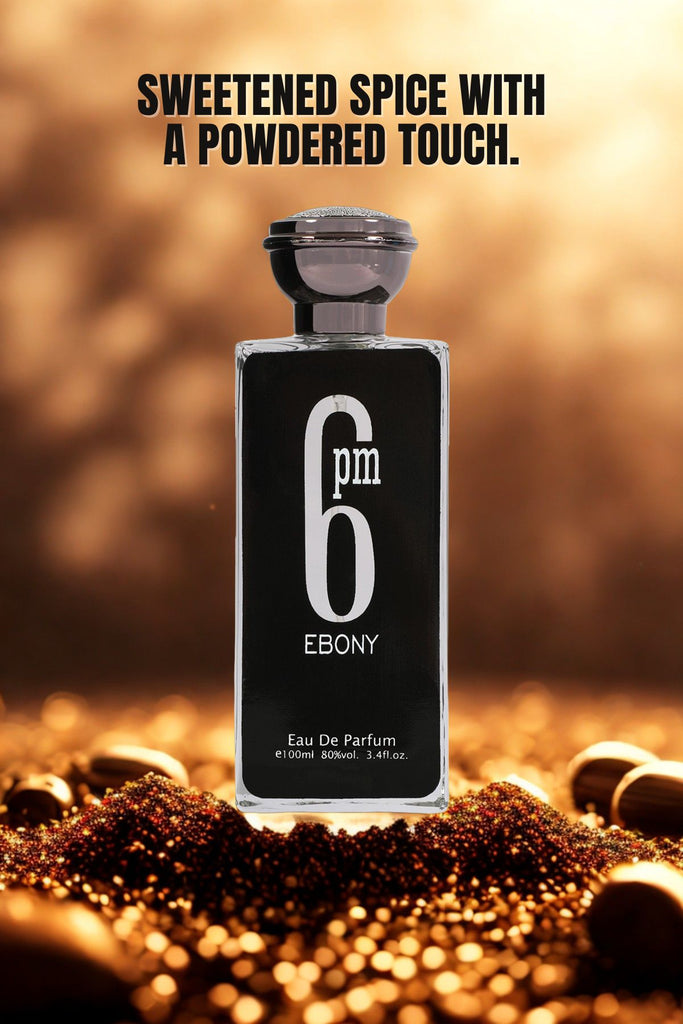6PM EBONY SPRAY PERFUME EAU DE PARFUM FOR MEN - 100ML/3.4 FL.OZ.