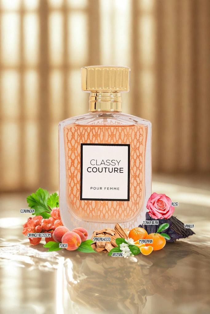 CLASSY COUTURE SPRAY PERFUME EAU DE PARFUM FOR WOMEN - 100ML/3.4FL.OZ.