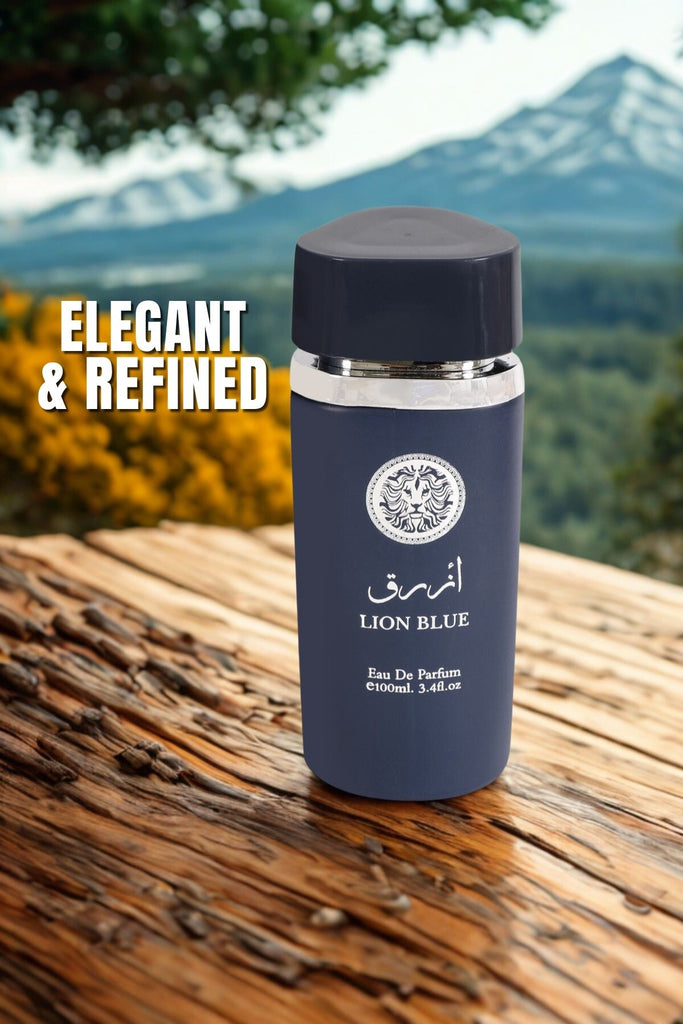 LION BLUE SPRAY PERFUME EAU DE PARFUM FOR MEN - 100ML/3.4FL.OZ. - Riah Fashion