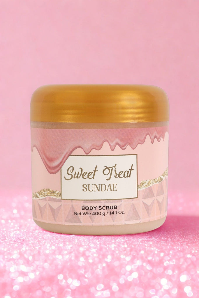 SWEET TREAT SUNDAE BODY SCRUB FOR WOMEN - 400G/14.1 OZ