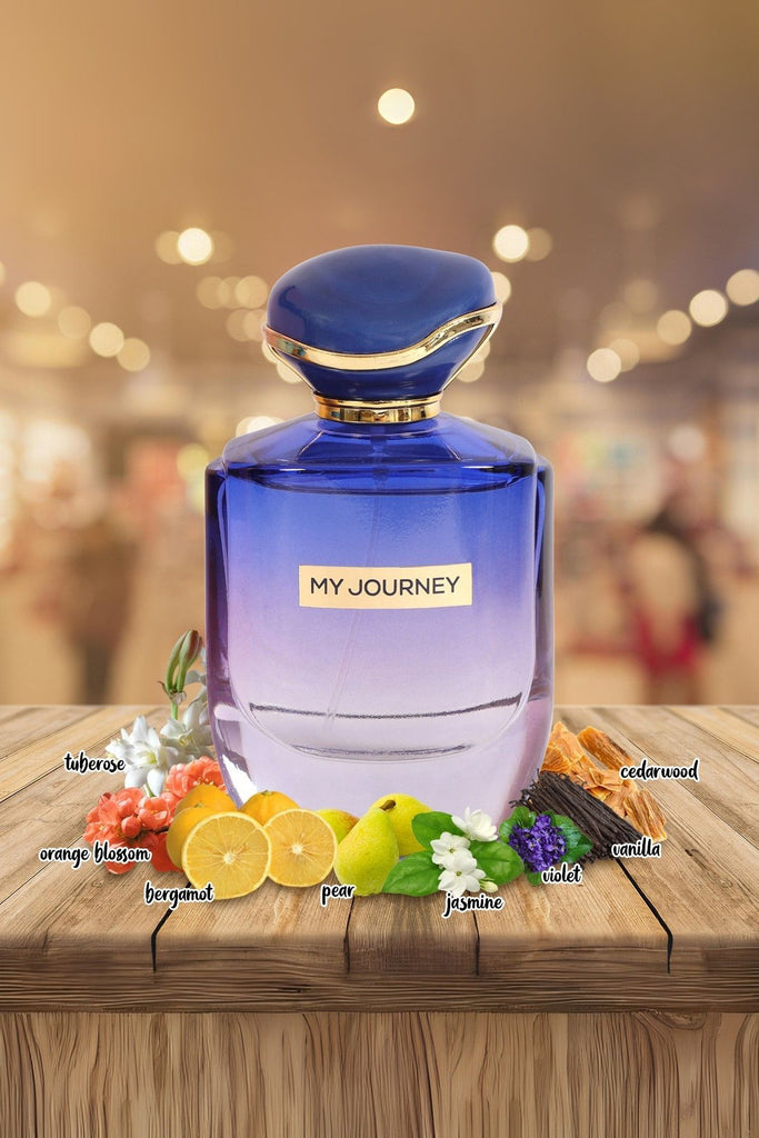 MY JOURNEY SPRAY PERFUME EAU DE PARFUM FOR WOMEN - 100ML/3.4FL.OZ.