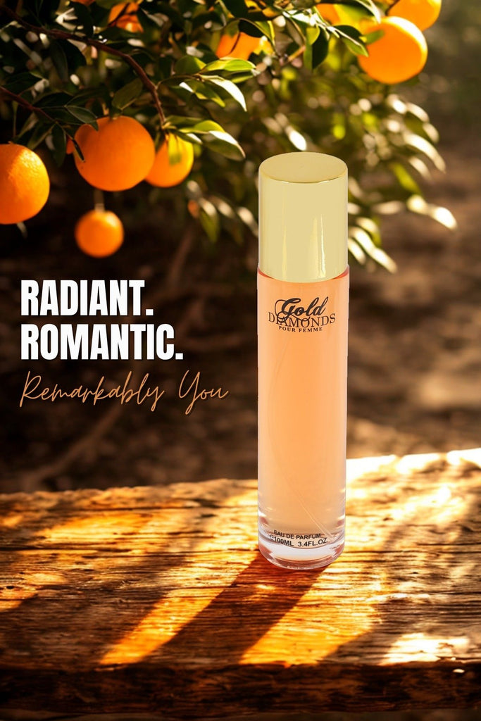 GOLD DIAMOND SPRAY PERFUME EAU DE PARFUM FOR WOMEN - 100ML/3.4 FL.OZ