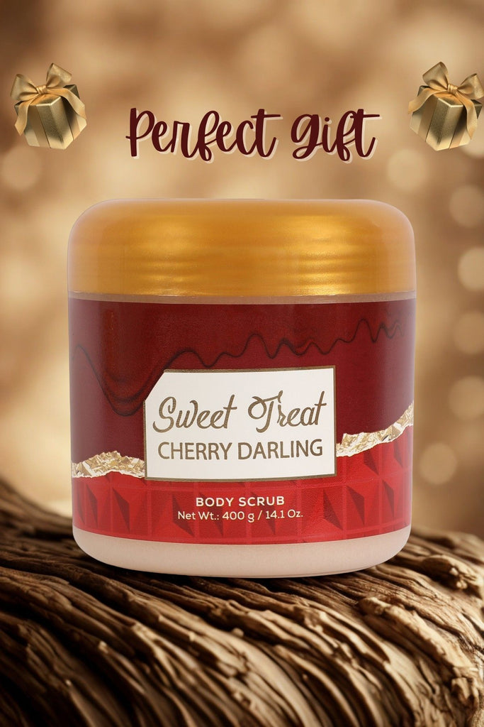 SWEET TREAT CHERRY DARLING BODY SCRUB FOR WOMEN - 400G/14.1 OZ.