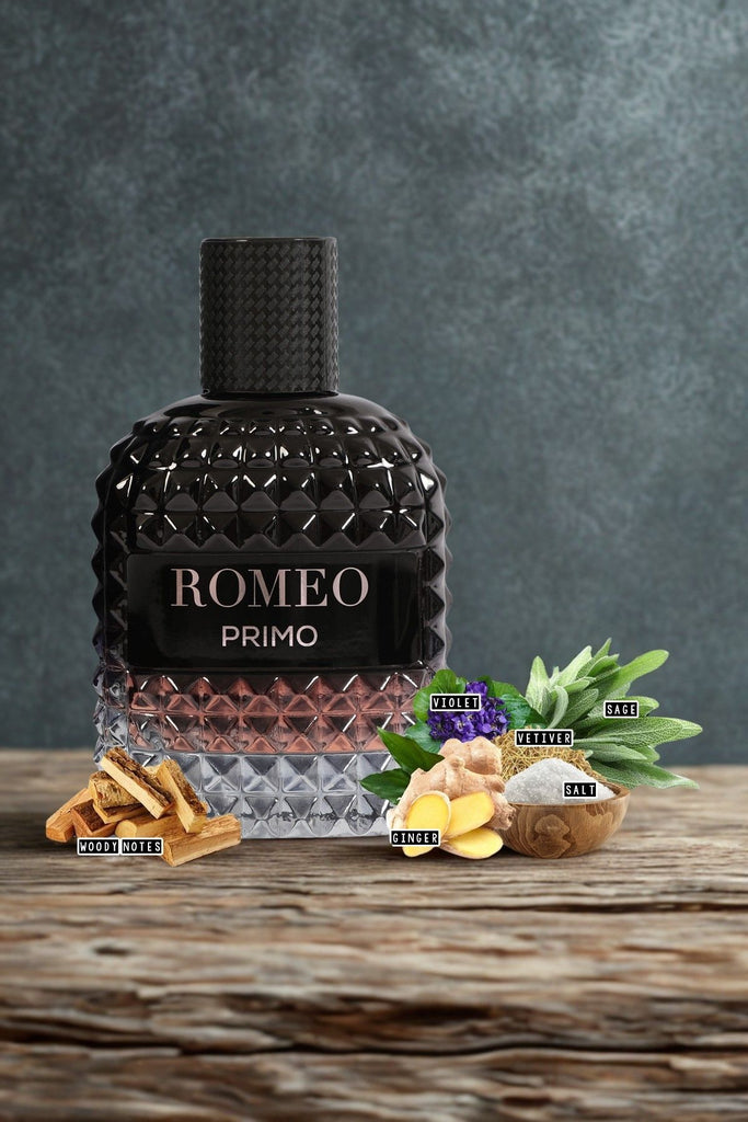 ROMEO PRIMO SPRAY COLOGNE EAU DE TOILETTE FOR MEN - 100ML/3.4 FL.OZ. - Riah Fashion