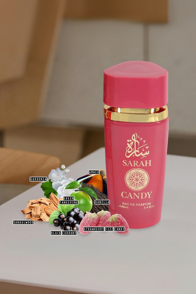 SARAH CANDY SPRAY PERFUME EAU DE PARFUM FOR WOMEN - 100ML/3.4 FL.OZ.