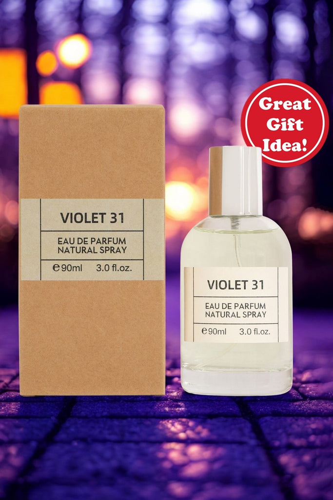 VIOLET 31 SPRAY PERFUME EAU DE PARFUM FOR MEN AND WOMEN - 90ML/3.0 FL.OZ.