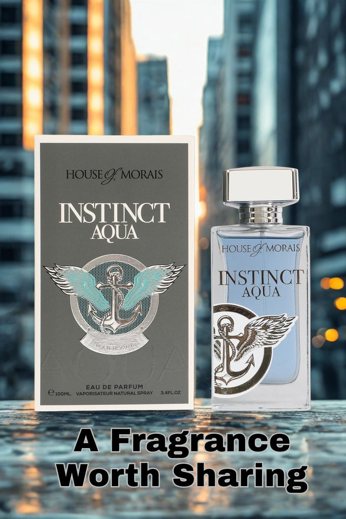 INSTINCT AQUA  SPRAY PERFUME EAU DE PARFUM FOR MEN - 100ML/3.4FL.OZ.