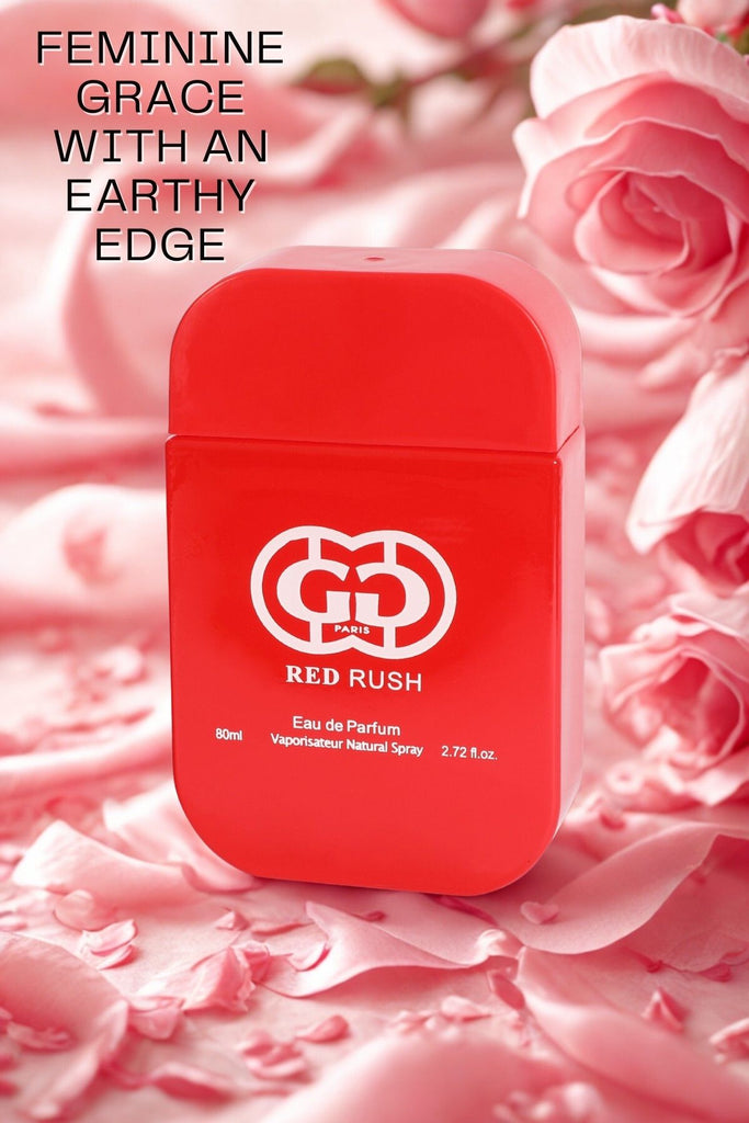 PARIS RED RUSH SPRAY PERFUME EAU DE PARFUM FOR WOMEN - 80ML/2.72 FL.OZ.