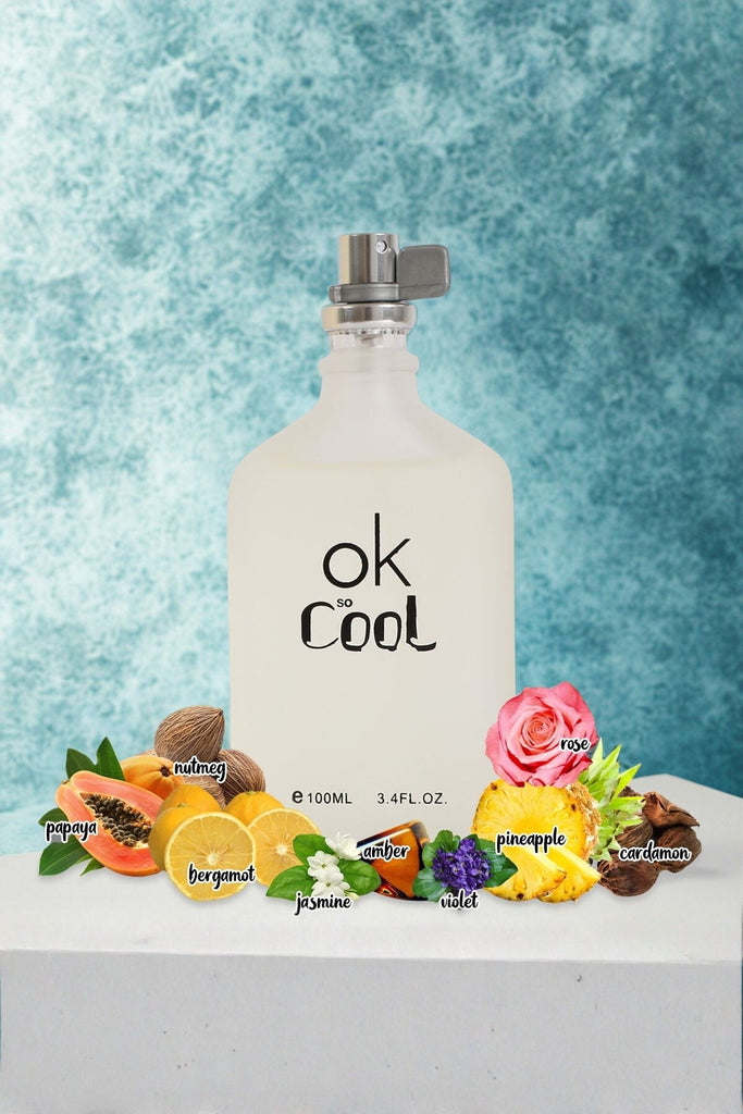 Ok so Cool SPRAY COLOGNE EAU DE TOILETTE FOR MEN - 100ML/3.4 FL.OZ.