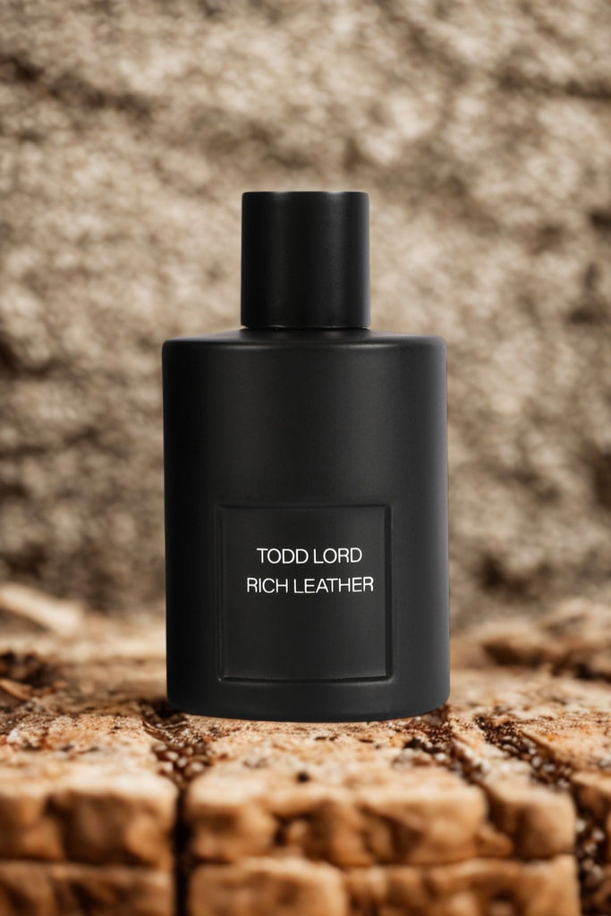 TODD LORD RICH LEATHER SPRAY COLOGNE EAU DE PARFUM FOR MEN - 100ML/3.4 FL.OZ