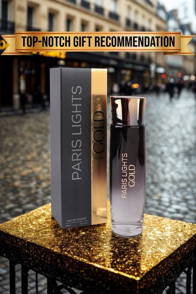 Paris Lights Gold Spray Cologne  Eau De Toilette For Men 100ml/3.4 fl.oz.
