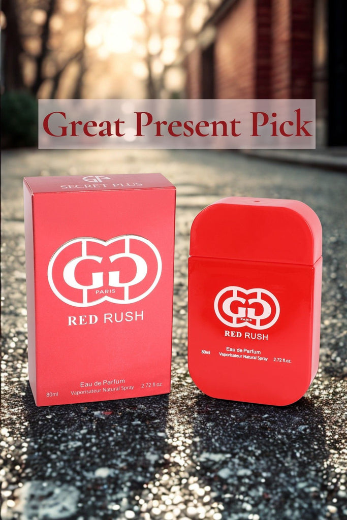PARIS RED RUSH SPRAY PERFUME EAU DE PARFUM FOR WOMEN - 80ML/2.72 FL.OZ.
