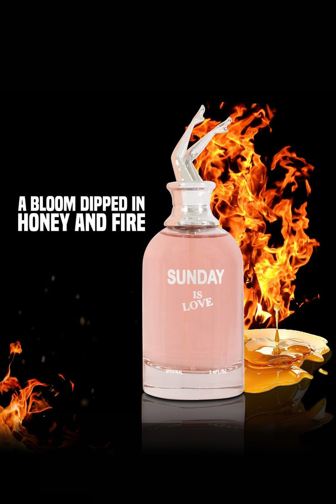 SUNDAY IS LOVE SPRAY PERFUME EAU DE PARFUM FOR WOMEN - 100ML/3.4 FL.OZ. - Riah Fashion