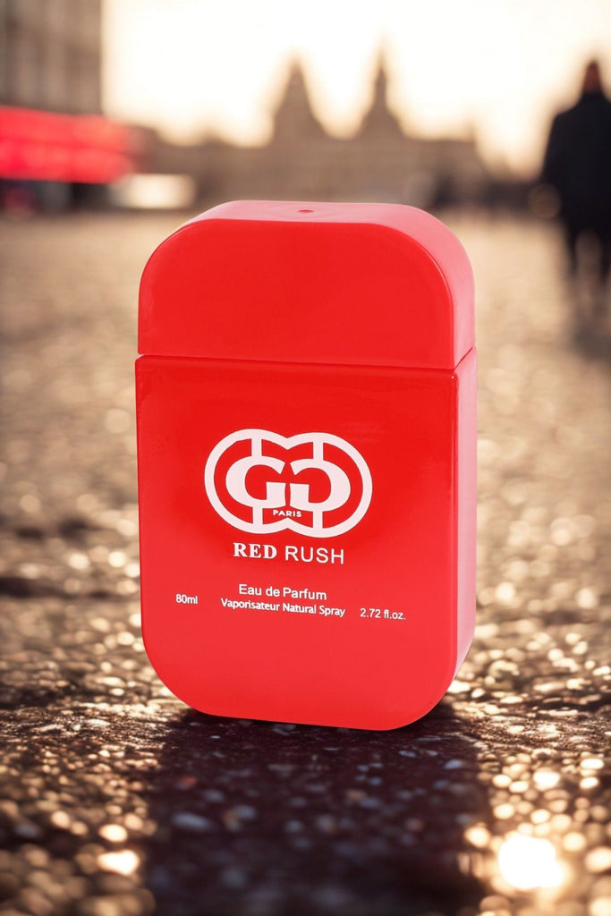 PARIS RED RUSH SPRAY PERFUME EAU DE PARFUM FOR WOMEN - 80ML/2.72 FL.OZ.
