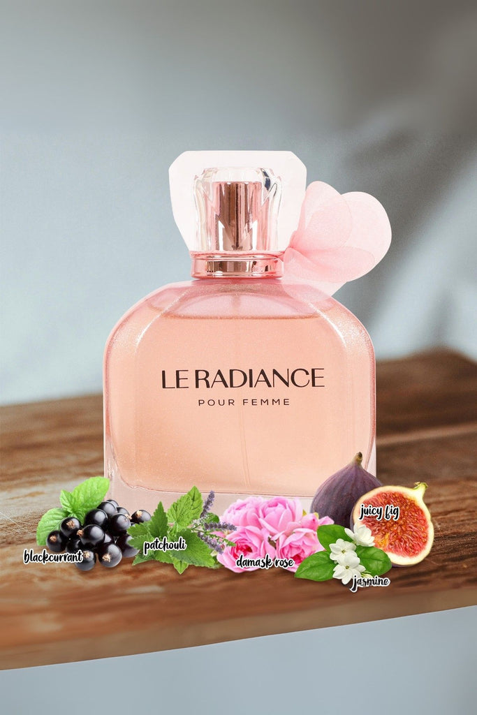 LE RADIANCE SPRAY PERFUME EAU DE PARFUM FOR WOMEN - 100ML/3.4FL.OZ.