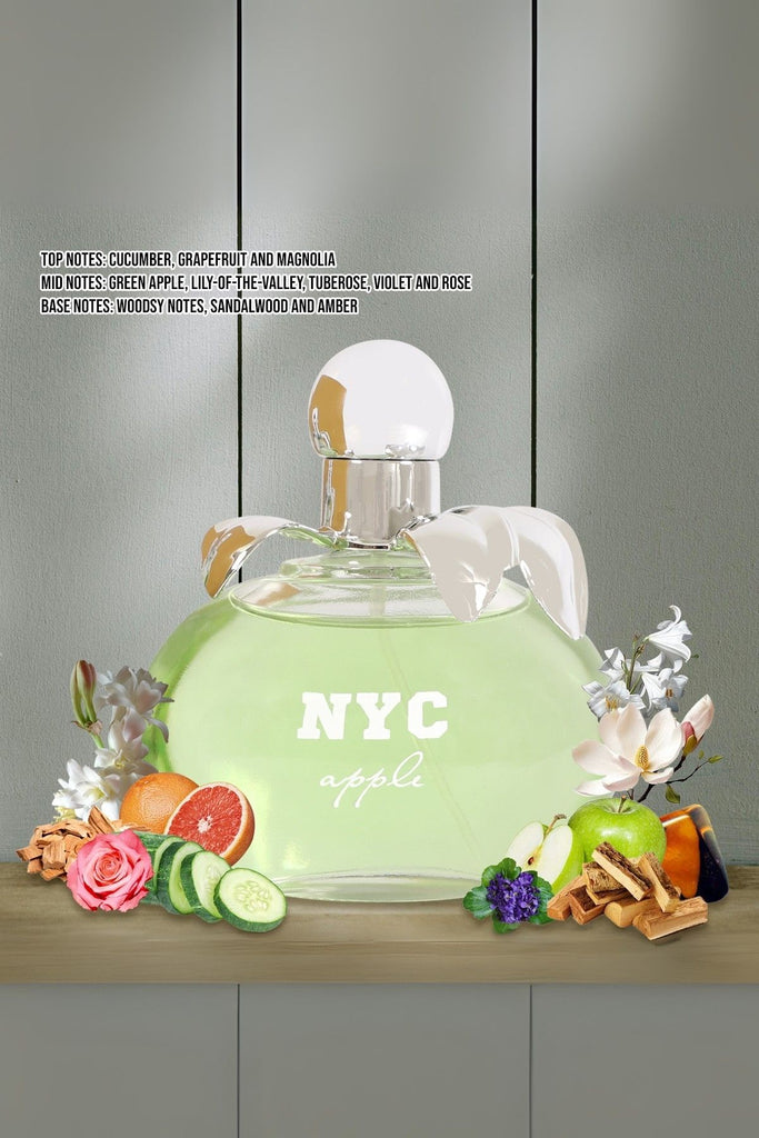 NYC APPLE SPRAY PERFUME EAU DE PARFUM FOR WOMEN - 100ML/3.4 FL.OZ.